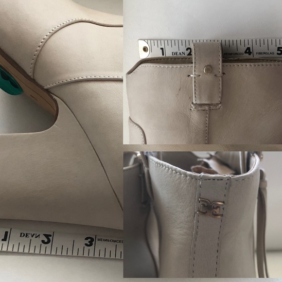 Sam Edelman Neomi Cream Pull-on Booties Sz 8 - Picture 10 of 15